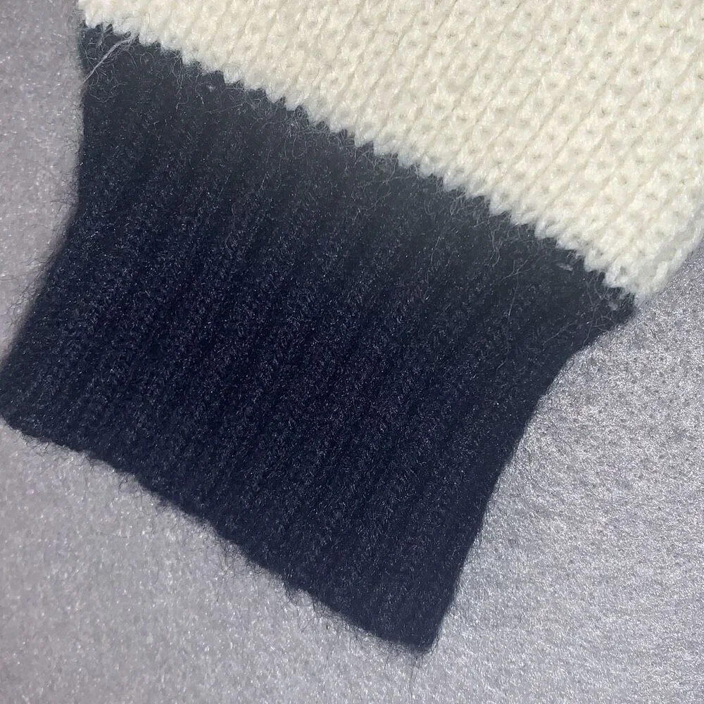 Vintage Kingsport Men’s Acrylic Sweater Size XL Cream‎ Blue